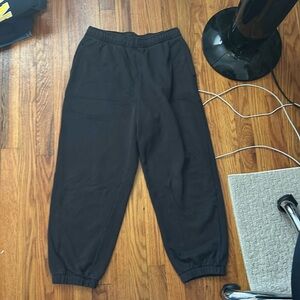 Black sweatpants